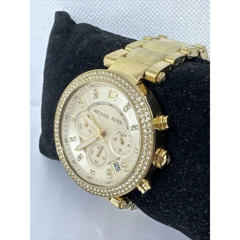 Michael Kors MK5632 Women's Gold Tone Analog Dial Quartz Wrist Watch NUL50